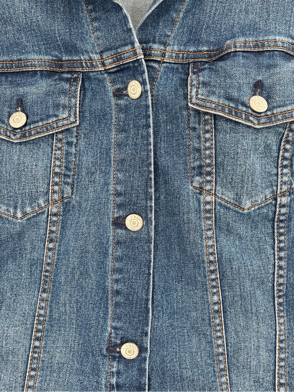 Old Navy Classic Blue Denim Jacket - Picture 3 of 11